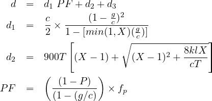 Signalized Intersection Delay Models