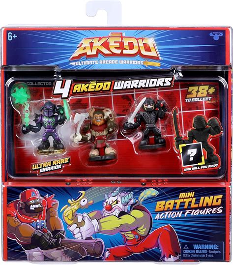 Akedo Ultimate Arcade Warriors - Warrior Collector 4 India | Ubuy