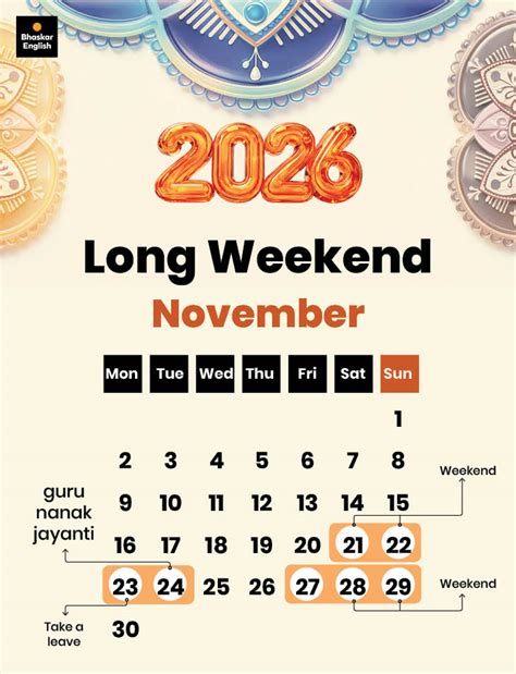 15 long weekends in 12 months next year; Total 50 days of holidays; see ...