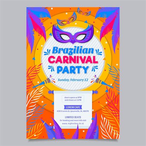 Carnaval poster Zdjęcia - darmowe pobieranie na Freepik