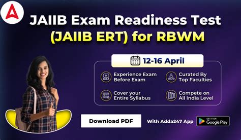 JAIIB RBWM 2024 Exam Readiness Test: Download PDF
