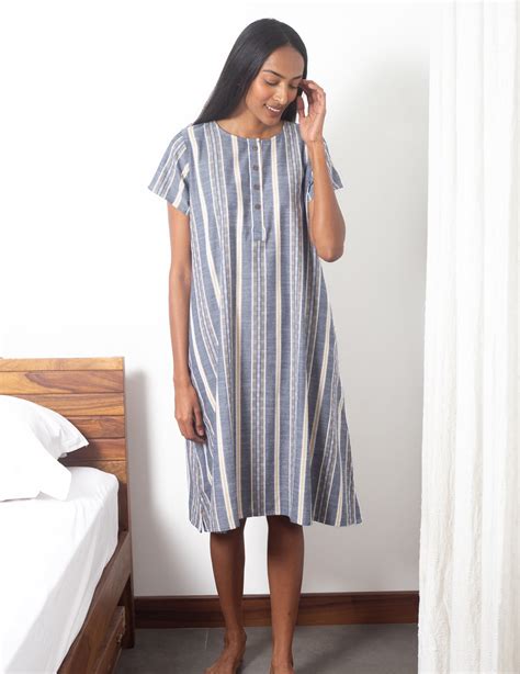 Grey Streaks Night Shirt – Studio Y
