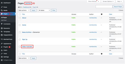 Create Membership Page Using Elementor 的图像结果