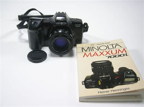 Minolta Maxxum 7000i 35mm SLR w/AF 50mm f1.7 Maxxum lens – Camera Exchange