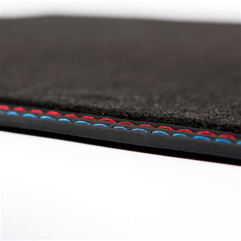 BMW 3-Series Floor Mats - Sedan & Wagon F30, F31, F80 - M Stitching