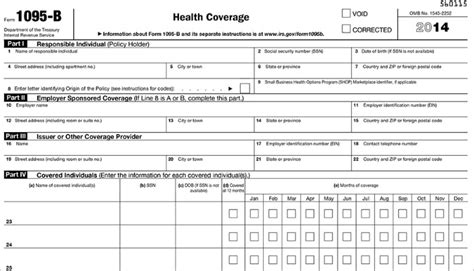 Affordable Care Act Update: New Information About Form 1095-B and 1095-C