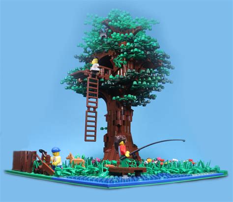 Image result for LEGO Tree House Tutorial