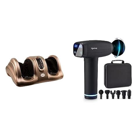 Lifelong Corded Electric LLM72 Foot Massager (Brown) & Lifelong LLGM09 ...