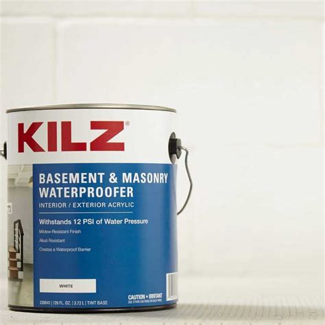 Kilz Basement and Masonry Waterproofing Paint - Shop Hardware Tools for ...