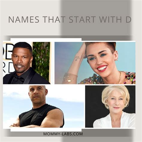 Names That Start With D - For Boys And Girls With Meaning