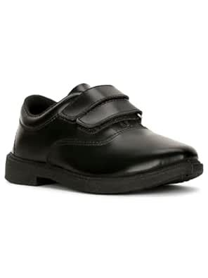 Bata Unisex Velcro School Shoes - Black (1 UK) (3516017) : Amazon.in ...