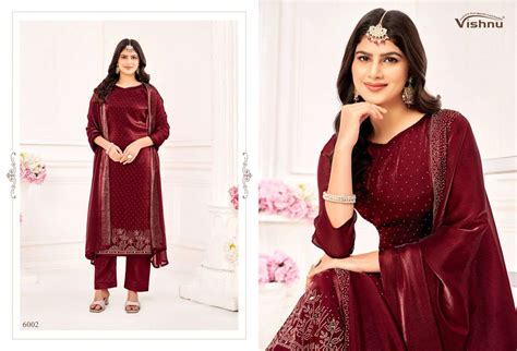 VISHNU IMPEX ZARKAN SILK DESIGNER WORK LADIES SUITS AT BEST ONLINE RATE ...