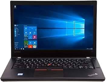 (Renewed) Lenovo ThinkPad T470 Intel 6th Gen Core i5 Laptop, 16 GB RAM ...