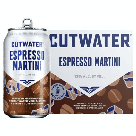 Cutwater Espresso Martini 4 Pack – The Liquor Barn
