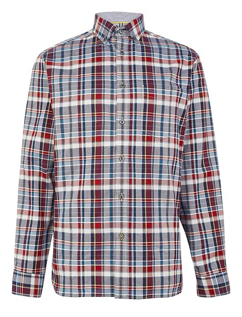 Buy Pure Cotton Checked Relaxed Fit Shirt at Marks & Spencer