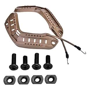 Antilog Helmet Rail, Tactic Military Helmet Side Rails with Lanyard ...