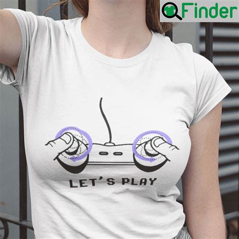 Boob Controller Let’s Play Shirt Game Controller Dirty Mind - Q-Finder ...