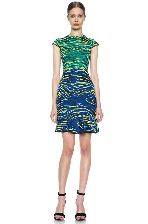 M Missoni Zebra Jacquard Dress in Black | FWRD
