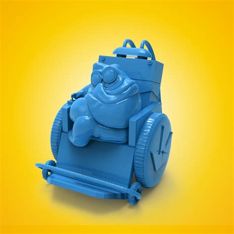 STL file Gum from sausage party movie ( stephen hawking ) 🌭・3D printer ...