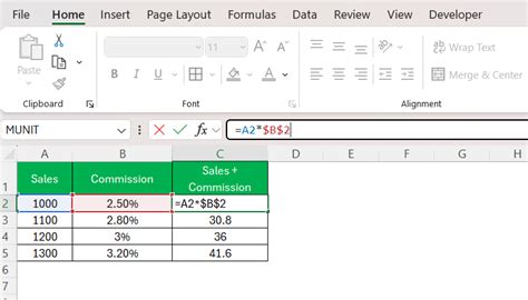 How to Calculate Absolute Reference Excel 的图像结果