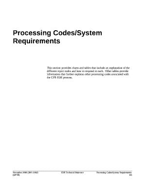 Processing Codes/System Requirements - fsadownload ed Doc Template ...