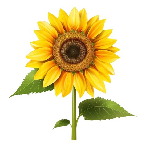 Sunflower Symbol of Sunshine and Happiness 48040943 PNG