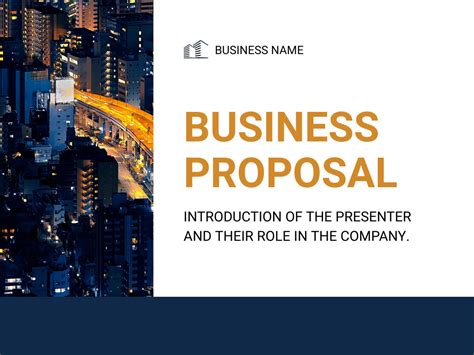 Examples of Proper Introduction of a Business Proposal 的图像结果