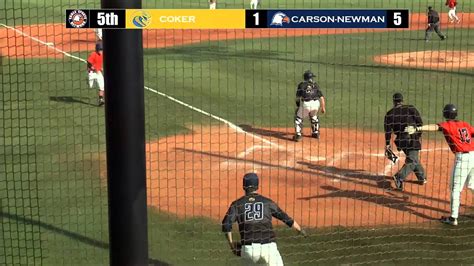 Carson-Newman Baseball: Highlights v. Coker 3-25-16 - YouTube