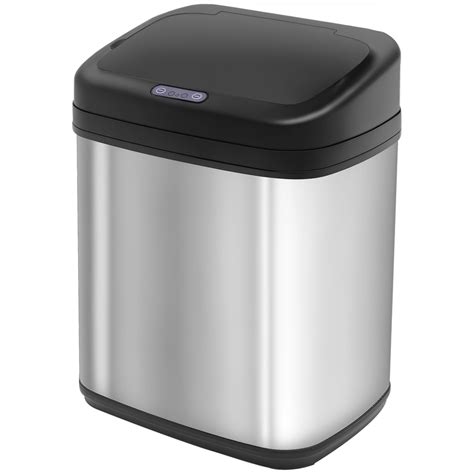 Homcom 20l Luxury Automatic Sensor Dustbin Kitchen Waste Bin Rubbish ...