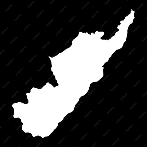Premium Vector | Huila department map administrative division of Colombia