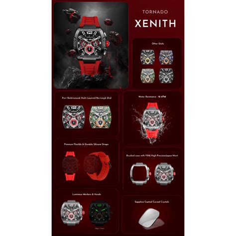 Buy XENITH Analog Black Dial Watch | Tornado Watches - Tornado Store India