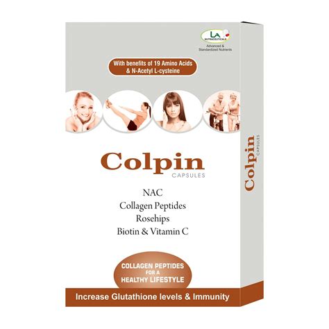 LA NUTRACEUTICALS Colpin Capsules (10 Capsules, Pack of 1) : Amazon.in ...