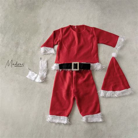 4 yr old X - mas Santa Outfit - Type 1 – Madras Prop Store