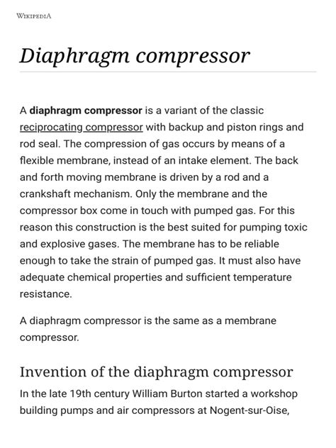 Diaphragm Compressor PDF 的图像结果
