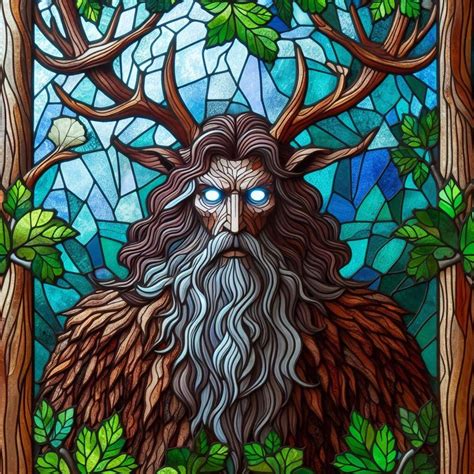 Silvanus the Oak Father, god of wild nature : r/dndai