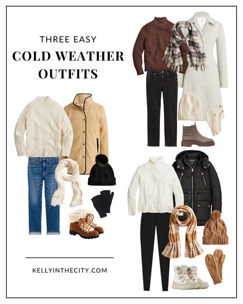 Three Easy Cold Weather Outfits | Kelly in the City