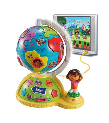 Buy Vtech Disney 80-72803 Dora TV Adventure Globe Online at Low Prices ...