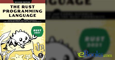 Image result for Rust Programming Language Book
