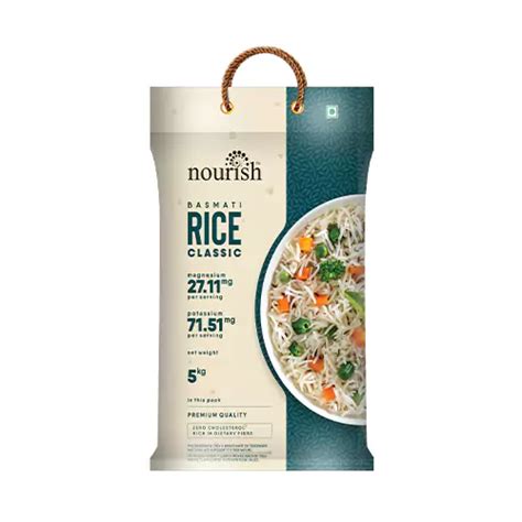 Nourish Basmati Rice - Classic, 1kg Pouch - Nourish Store
