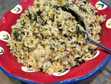 Spinach and Lemon Rice Pilaf Recipe - Food.com