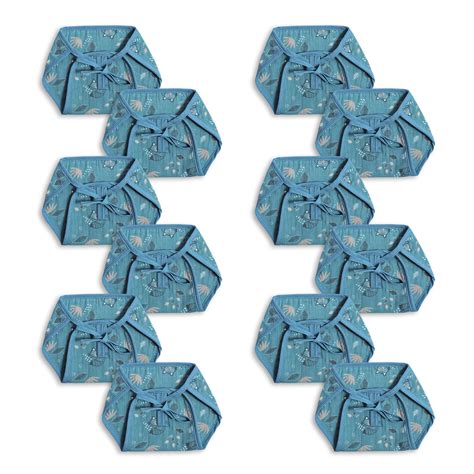 Infants Pack of 12 blue printed organic cotton muslin cushioned langot ...