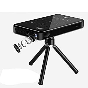 Microware P8i 50LM Mini WiFi Smart 854 * 480 (WVGA) DLP 0. 3 inch EM ...