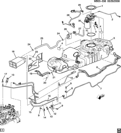 Buick Rendezvous - B FUEL SUPPLY SYSTEM (LX9/3.5L) > EPC Online > Nemiga.com