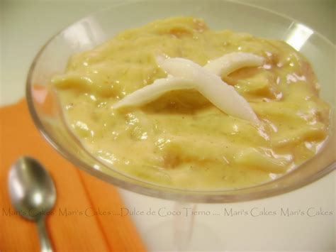 Young Coconut Dessert, DULCE de COCO TIERNO | Mari's Cakes (English)