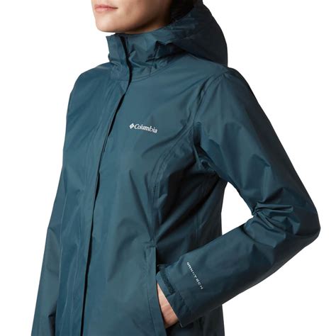 Columbia Women's Arcadia II Omni-Tech Waterproof Packable Rain Jacket ...