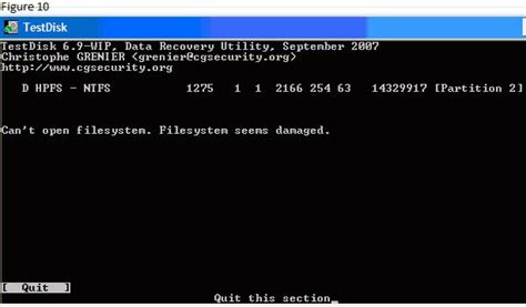 TestDisk Step by Step Guide 的图像结果