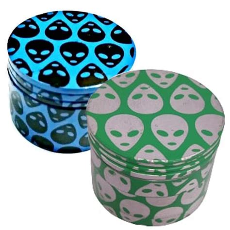 Buy h.k.International 42 mm allian Blue/Green Crusher Smoking Weed ...
