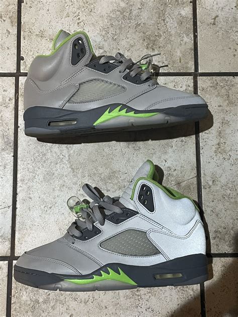 Nike Jordan 5 Green Bean | Grailed