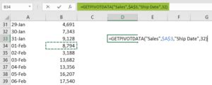 How to Use Getpivotdata Function in Excel 的图像结果