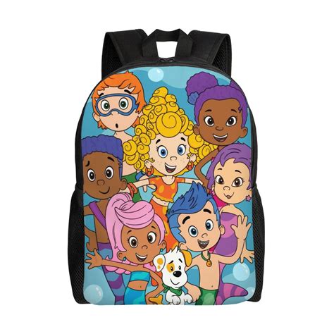 Bubble Guppies Backpack Fashion Casual Unisex Laptop Computer Daily ...